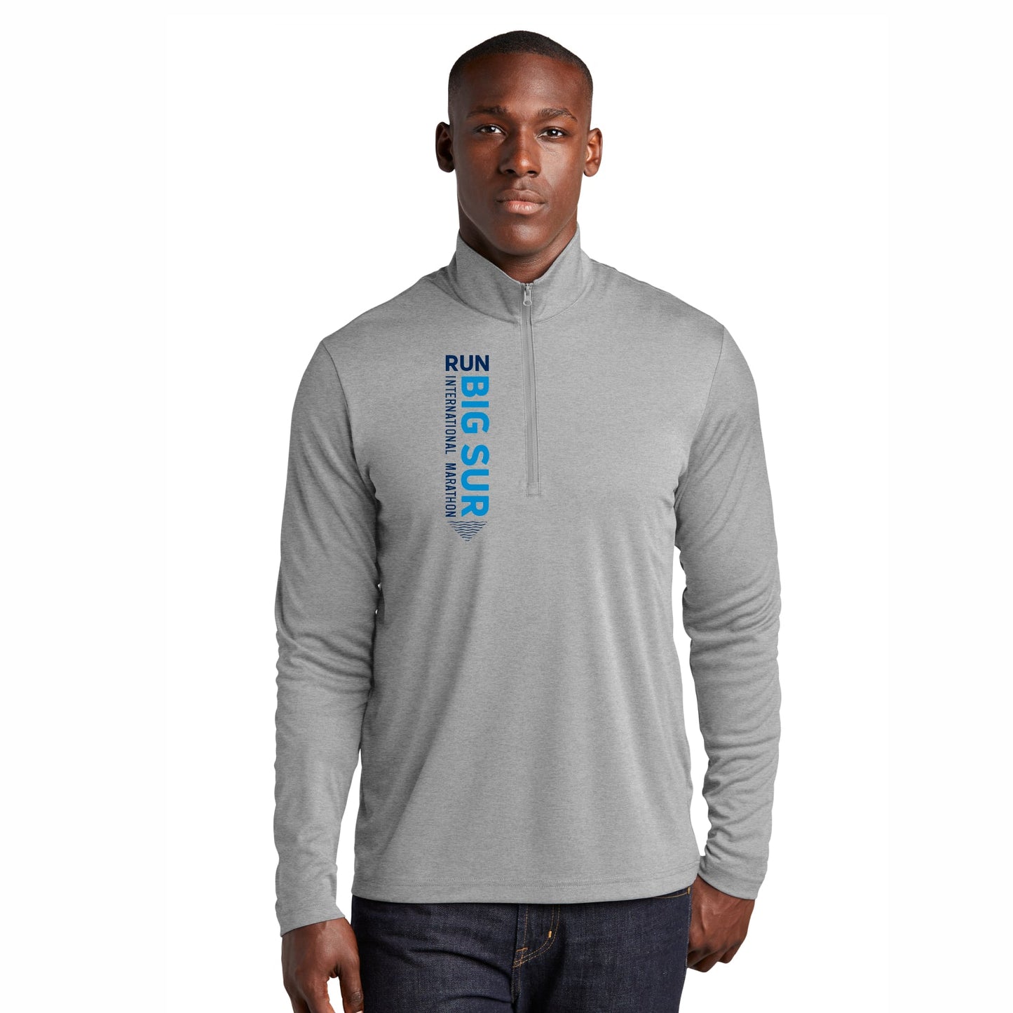 Men's Tech 1/4 Zip -Light Grey Heather- RCP