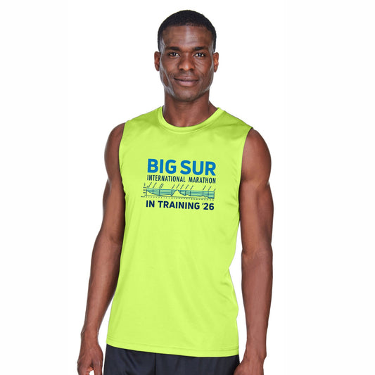 BSIM Men's Tech Tank -Hi Viz- 2026 In Training