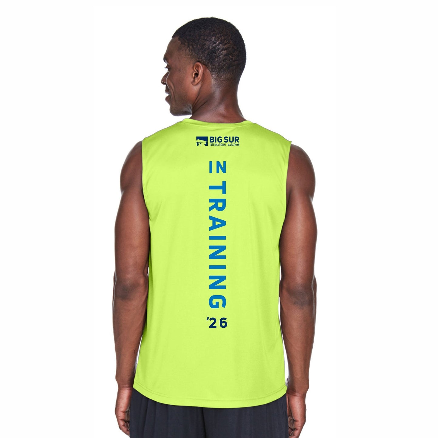 BSIM Men's Tech Tank -Hi Viz- 2026 In Training