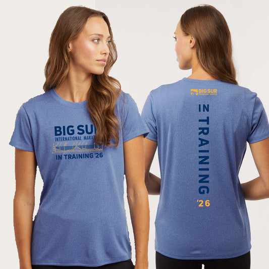 BSIM Women's Tech Tee -Royal Heather- 2026 In Training