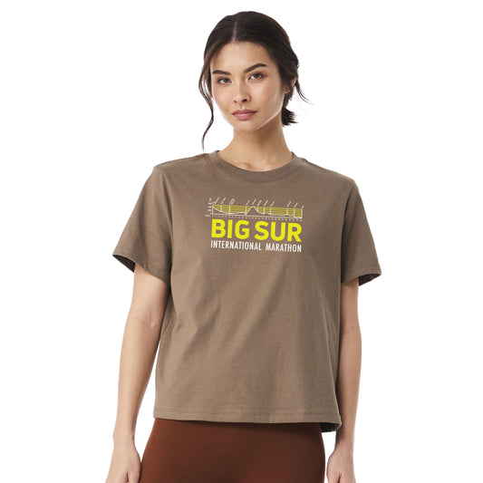 BSIM Women's Heavyweight Tee -Brown- 2026 Course