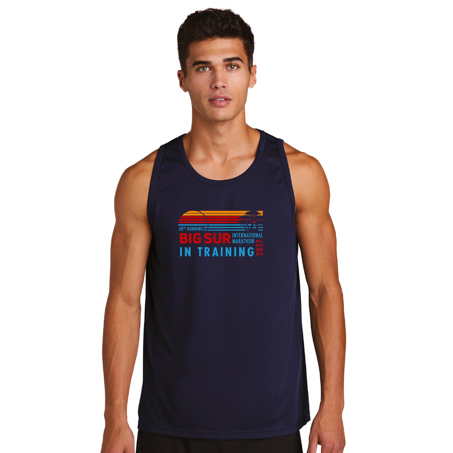 BSIM Men's Tech Tank -Navy- 2027 In Training
