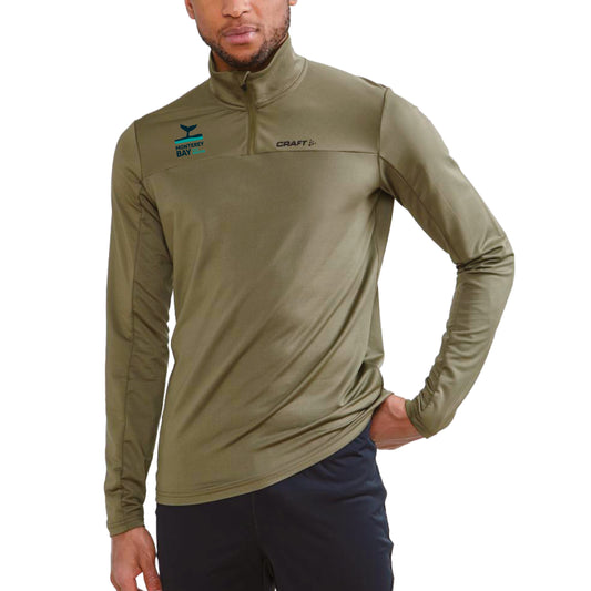 MBH Men's Tech CRAFT 1/4 Zip -Rift- Embr.