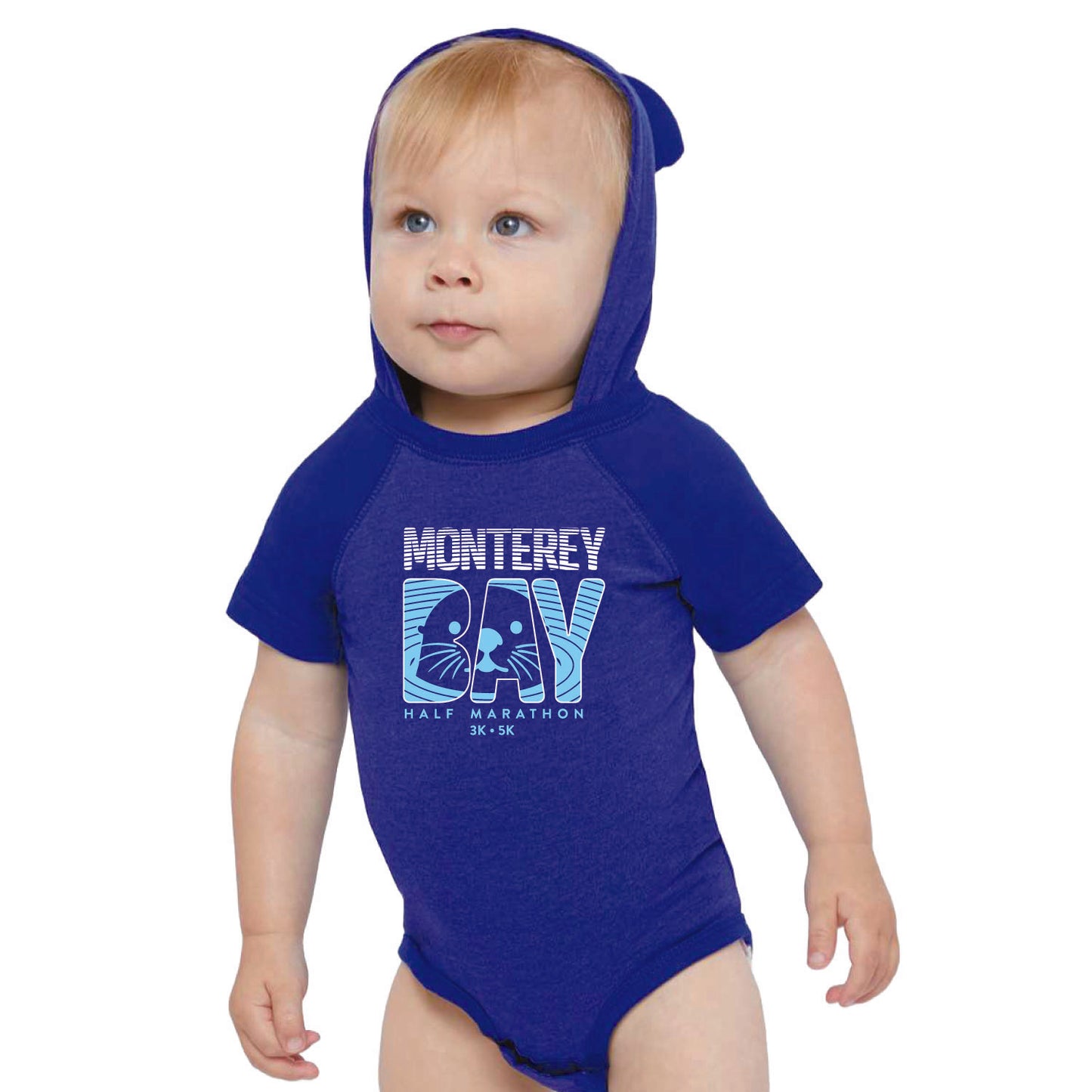 MBH Infant Onesie w/Ears -Royal- Otter