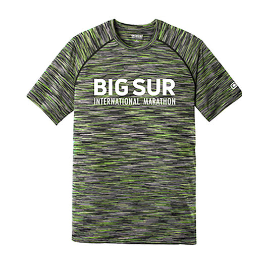 Big Sur Marathon Men's Endurance Verge Crew, Pace Green/Yellow - BSIM Store