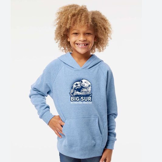 BSIM Youth Fleece Hoody -Pacific- Otter