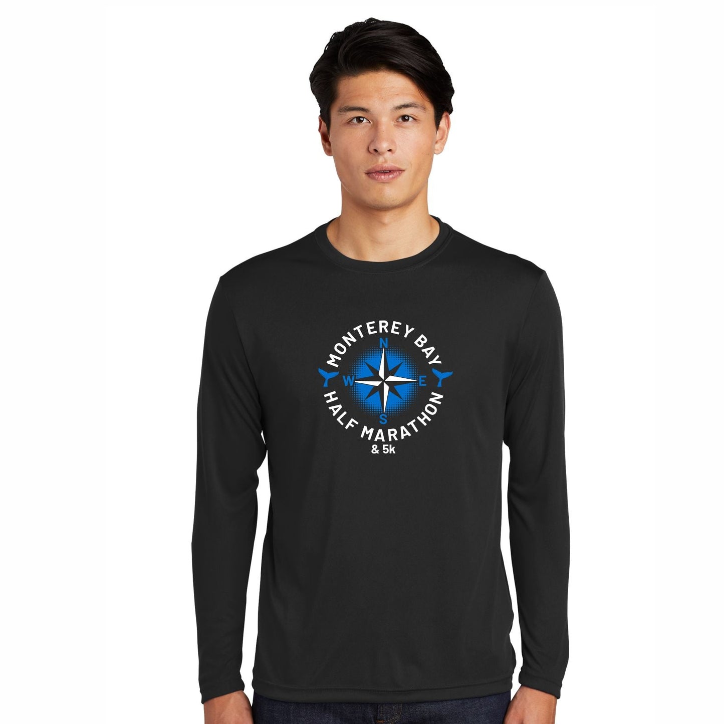 MBH Men's LS Tech Tee -Black- 2022 Course