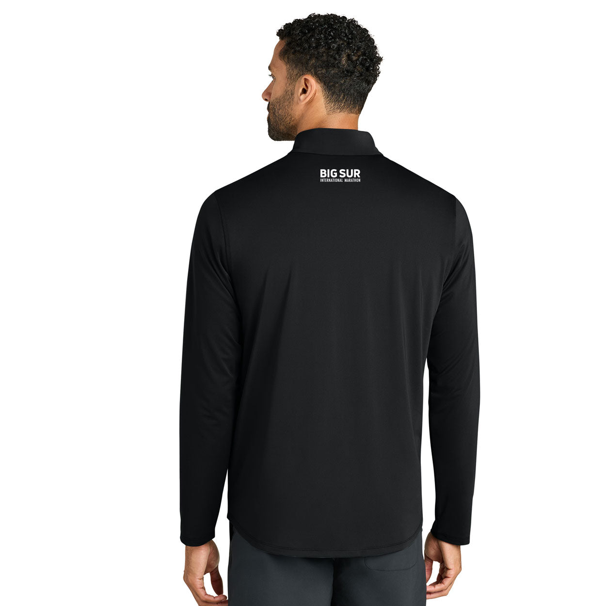 BIG SUR MARATHON FINISHER OGIO REGAIN 1/4-ZIP - CUSTOM EMBROIDERY WITH YOUR TIME