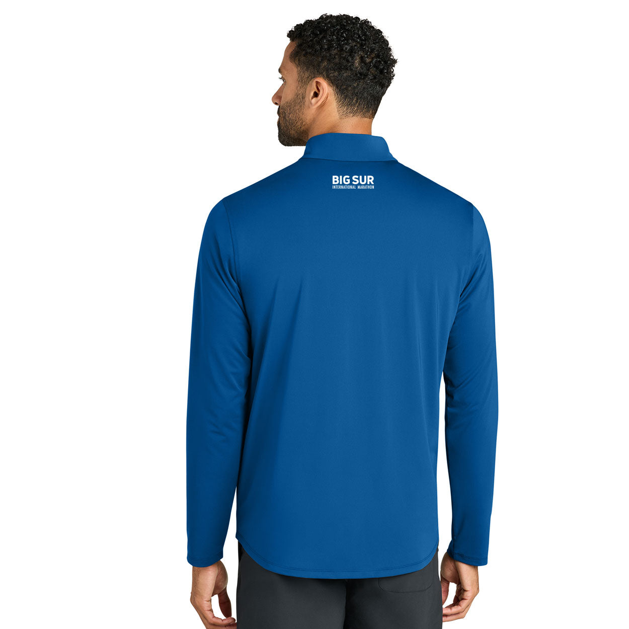 BIG SUR MARATHON FINISHER OGIO REGAIN 1/4-ZIP - CUSTOM EMBROIDERY WITH YOUR TIME