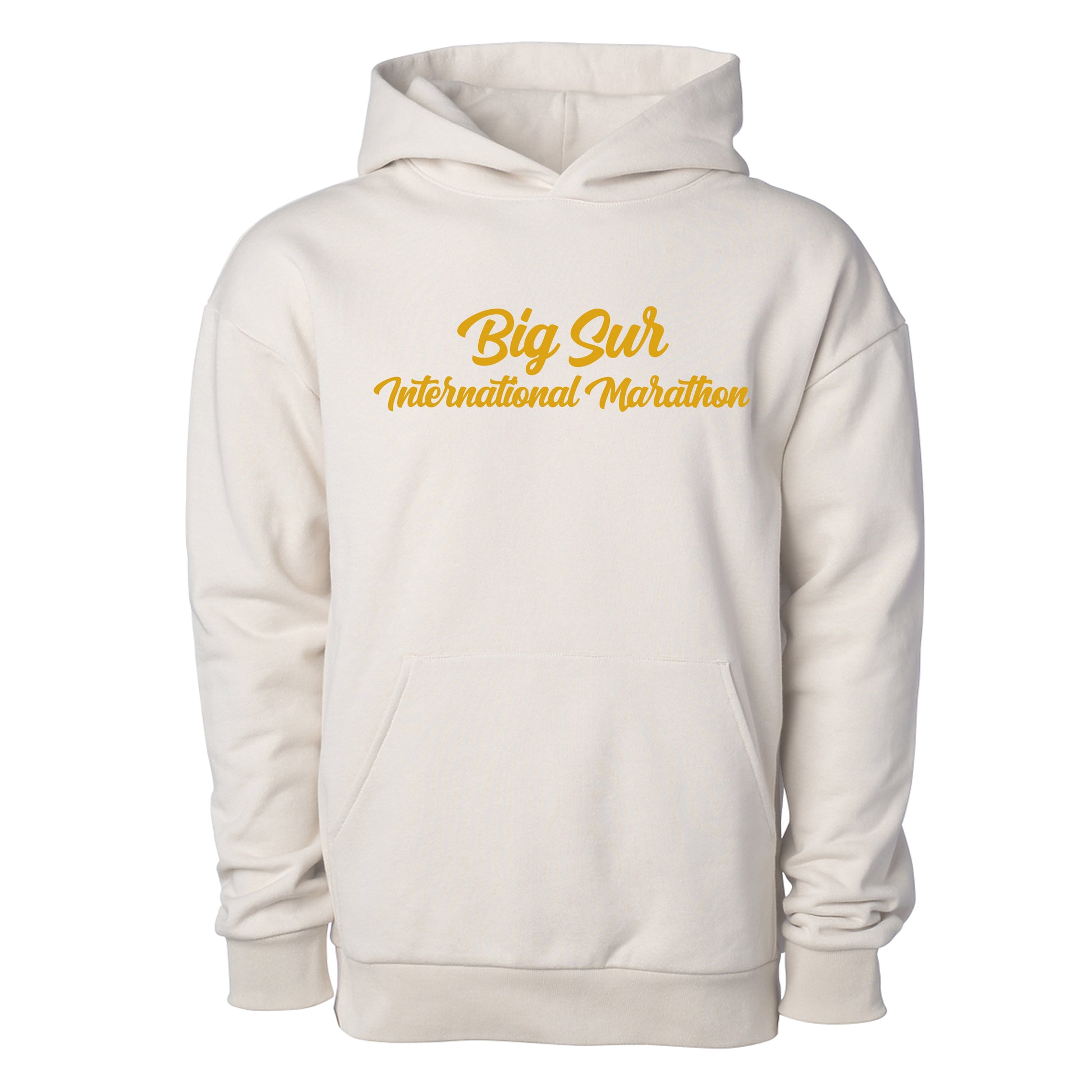 BSIM Adult Heavyweight Hoody -Bone- Center Embroidery