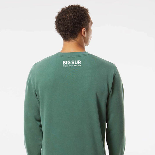 BSIM Adult Crew -Pigment Alpine- Center Embroidery