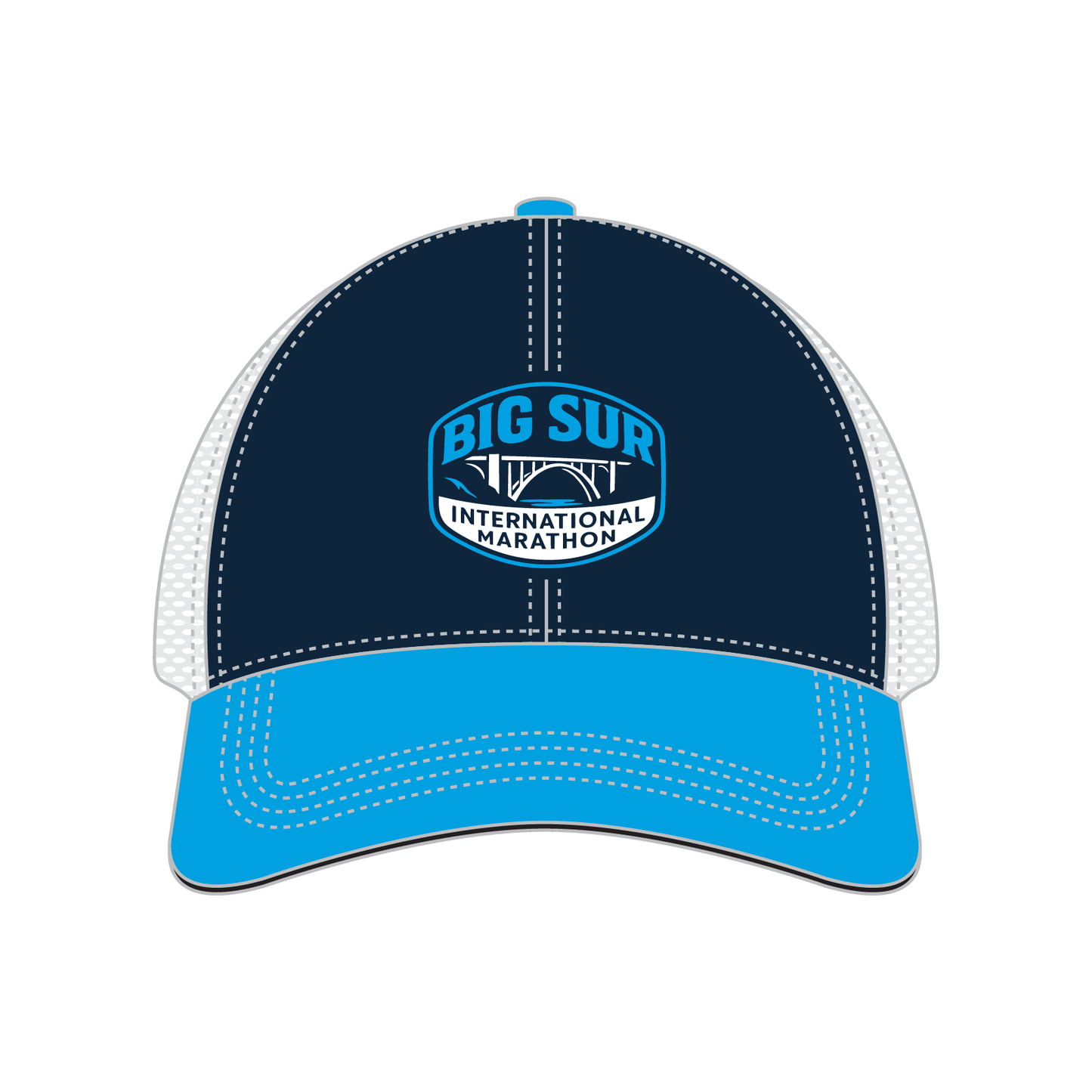 BSIM Tech Trucker -Navy/Blue- Label