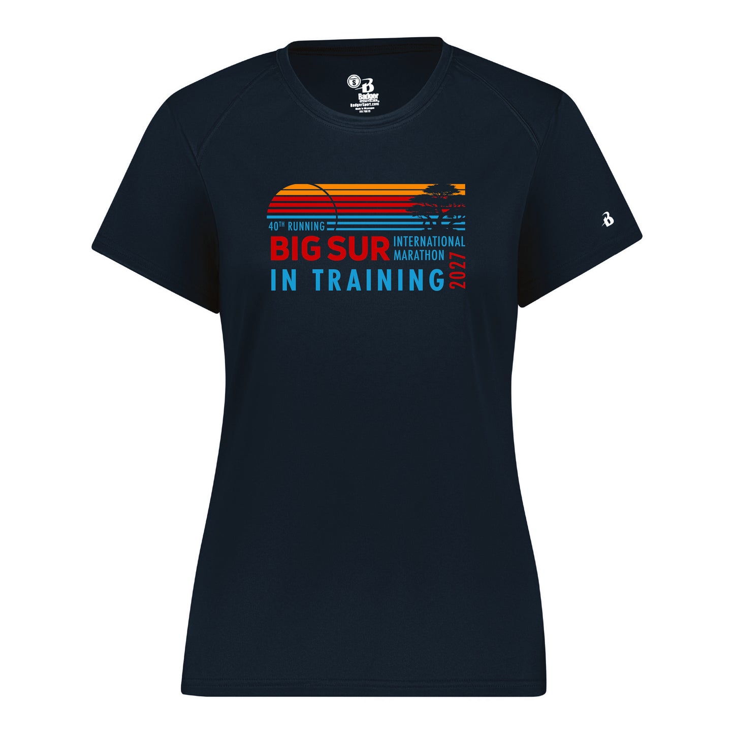 BSIM Women's Tech Tee -Navy- 2027 In Training