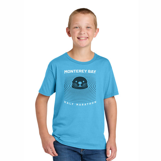 MBH Youth Fashion Tee -Aqua- Otter