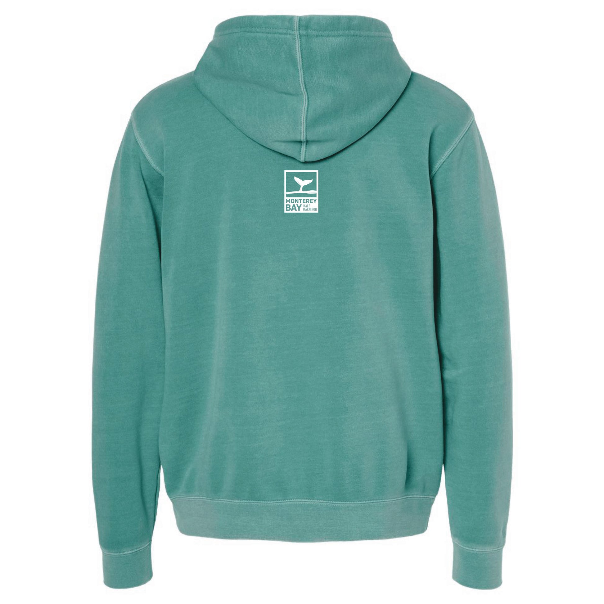 MBH Adult Pigment-Dyed Fleece Hoody -Mint- Horizon