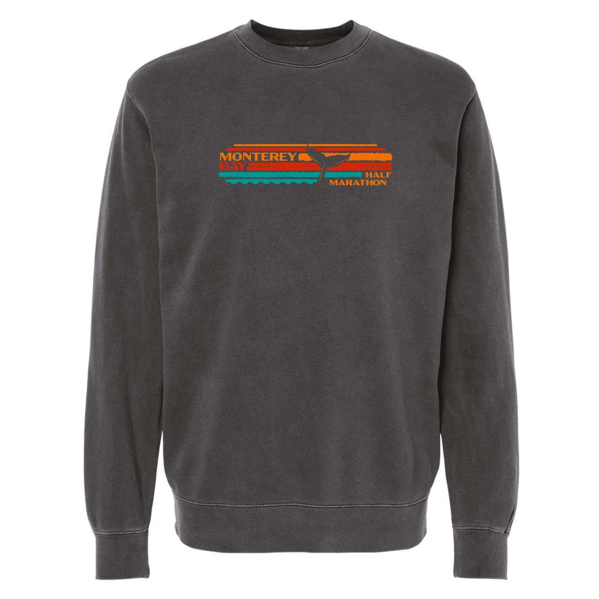 MBH Adult Pigment-Dyed Crew -Black- Horizon