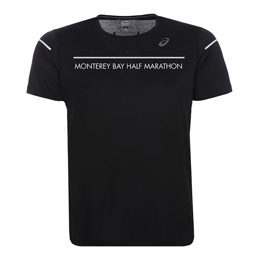 Monterey Bay Half Marathon Men's Short Sleeve Lite-Show Top, Performance Grey - BSIM Store