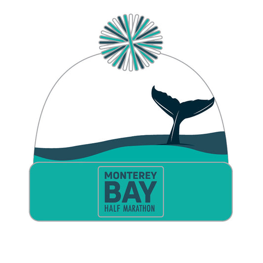 Monterey Bay Half Marathon Pom Pom Beanie - BSIM Store